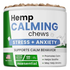 Advanced Calming Supplements with Melatonin and Valerian Root for Dog Anxiety