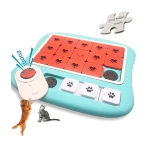 Advanced Digital Logic Dog Puzzle with Squeaky Buttons for Smart Canine Brain Teasers