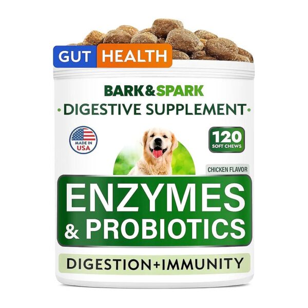 Advanced Dog Probiotics and Digestive Enzymes for Gut Health