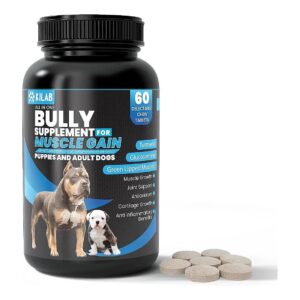 Advanced Dog Supplement for Muscle and Weight Gain with Green Lipped Mussels