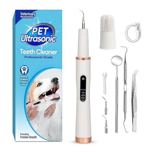 Advanced Dog Tooth Brushing Kit with Five Cleaning Modes and Waterproof Design