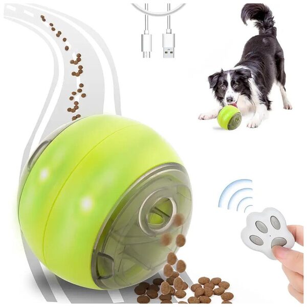 Advanced Dog Toy with LED Light and Remote Control for Large Dogs Busy and Happy Play