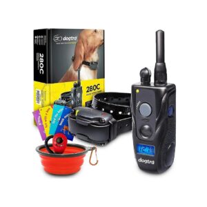 Advanced Dog Training Collar with Remote LCD Screen and Vibration Options