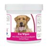 Advanced Ear Cleaning Wipes for Dogs with Aloe and Eucalyptus