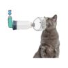 Advanced Feline Inhaler Spacer with Exclusive Pet Mask for Cats and Small Dogs