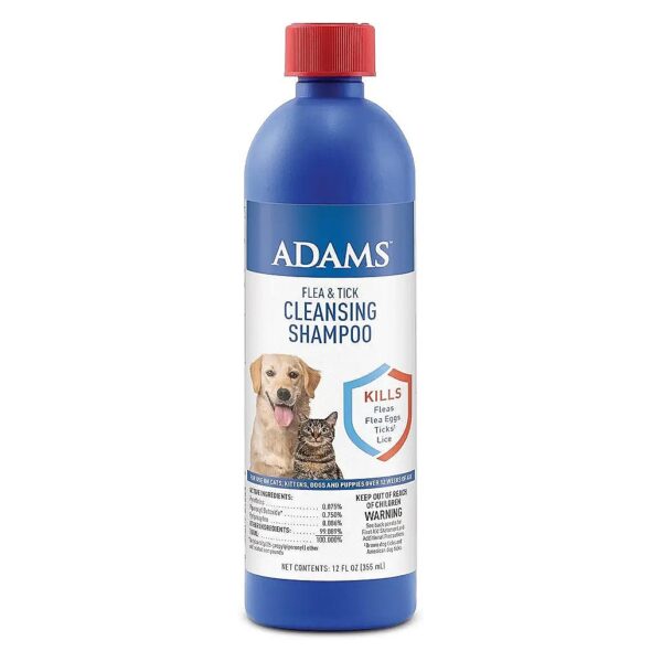 Advanced Flea and Tick Shampoo with Piperonyl Butoxide for Results