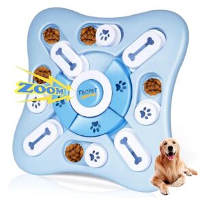 Advanced Level Dog Puzzle Toy with Slow Feeder Design for Small Medium Large Dogs