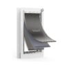 Advanced Pet Door for Large Pets up to 100 Lb with Aluminum Alloy Frame