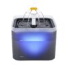 Advanced Pet Water Fountain with LED Light and Charcoal Filter for Cats and Small Dogs