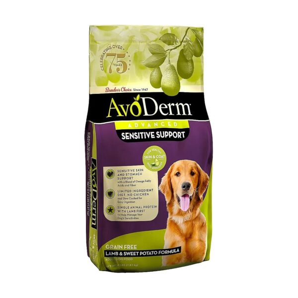 Advanced Sensitive Support Dog Food with AvoDerm for Healthy Skin and Coat