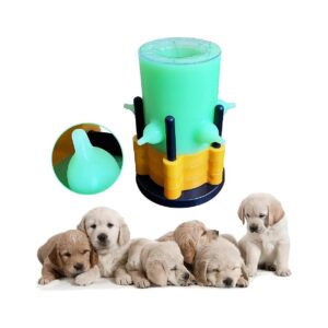 Advanced Silicone Puppy Milk Feeder for Newborn Pets Adjustable Height Sucking Bowl