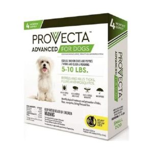 Advanced Topical Flea Repellent Solution for Small Dogs 5-10 lbs