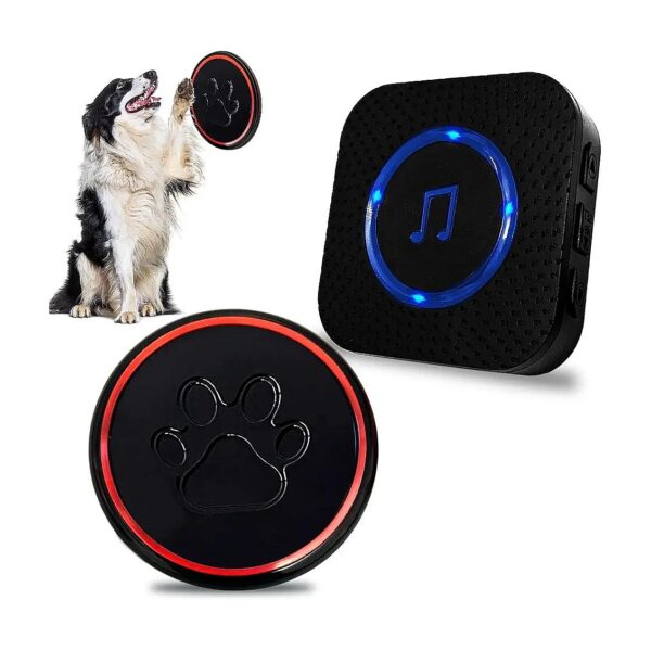 Advanced Wireless Dog Doorbell with 55 Ringtones and 5 Volume Levels for Potty Training