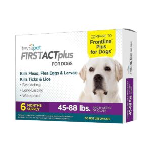 Affordable Flea and Tick Prevention for Large Dogs with Same Active Ingredients