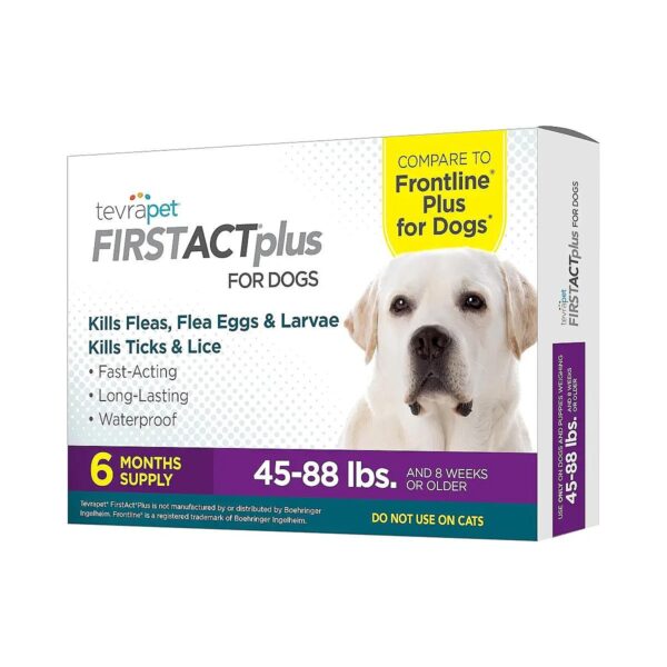 Affordable Flea and Tick Prevention for Large Dogs with Same Active Ingredients