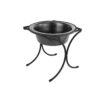 Affordable Luxury Dog Feeder with Stainless Steel Bowl and Elevated Stand