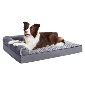 Affordable Orthopedic Dog Bed with Washable Cover and Non-Slip Bottom for Medium Breeds