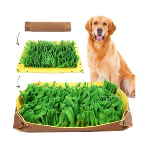 Affordable Snuffle Mats for Dogs - Interactive Nosework Pads with Felt Cloth and Non