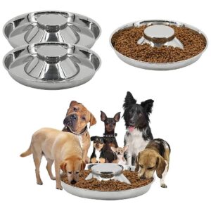 Affordable Stainless Steel Feeding Bowls for Small Dogs and Puppies