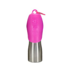 Affordable Water Bottle for Dogs Pink 25 Oz Stainless Steel