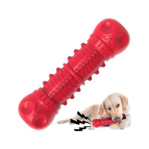 Aggressive Chewer Dog Toys with Durable Natural Rubber for Large Medium Breed Dogs