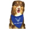 Air Force Military Flag Hand Washable Dog Bandana Accessories