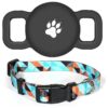 AirTag Dog Collar Holder for Small Dogs with Hassle-Free Replacement