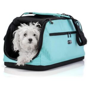 Airline Approved Cat and Dog Carrier in Robin Egg Blue for Safe Travel