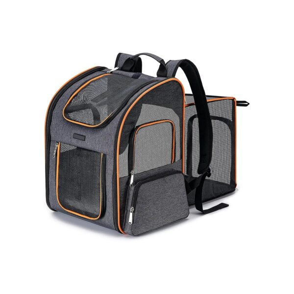 Airline Approved Expandable Carrier for Small Dogs and Medium Cats, Up to 18 Lbs