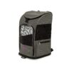 Airline Approved Gray Medium Pet Travel Backpack Carrier