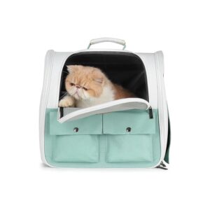 Airline-Approved Small Pet Carrier Backpack for Cats and Dogs with Ventilation Windows