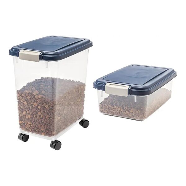 Airtight Pet Food Containers 12 Quart and 33 Quart Dimensions and Features