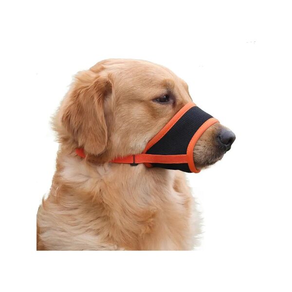 Airy Breathable Dog Muzzle for Biting Chewing Barking Prevention Small Medium Large Sizes