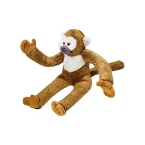 Albert the Squirrel Monkey Dog Toy with Soft, Durable Tuffweb Mesh Liner and Polyfill