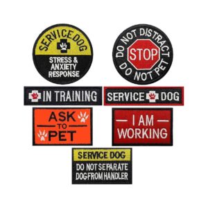 Alert People Your Dog is in Training with These Vibrant Yellow Patches