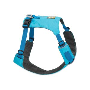 All-Day Wear Medium Dog Harness with Breathable Nylon Material and Reflective Trim