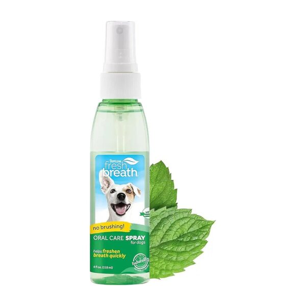 All-Natural Breath Freshener Spray for Dogs & Cats, Sulfate-Free, 4oz