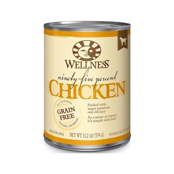 All Natural Chicken Canned Dog Food for Grain Free Palate