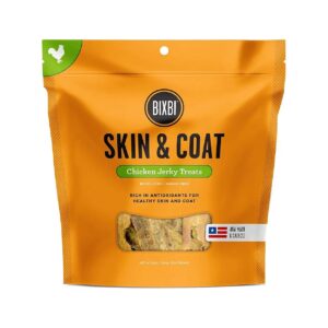 All-Natural Chicken Jerky Dog Treats for Healthy Shiny Coats and Skin