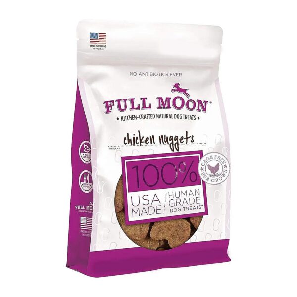 All Natural Chicken Nuggets for Dogs Made in USA Human Grade Treats