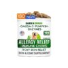 All-Natural Dog Allergy Relief Chews with Finest Ingredients for Coat and Skin Care