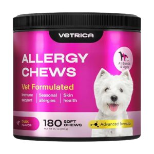 All Natural Dog Supplement for Allergy and Itch Relief, Supports Healthy Digestion