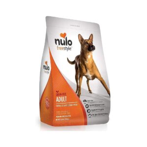 All Natural Dry Pet Food for Adult Dogs with Turkey Flavor and Healthy Ingredients