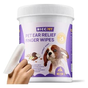 All Natural Ear Care Wipes for Dogs and Cats with No Harsh Chemicals