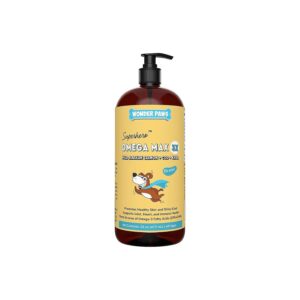 All Natural Fish Oil Supplement for Dogs with Omega 3 and DHA