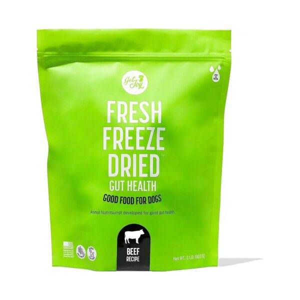 All-Natural Freeze-Dried Beef Meal for Dogs, Boosts Digestive Health and Vitality