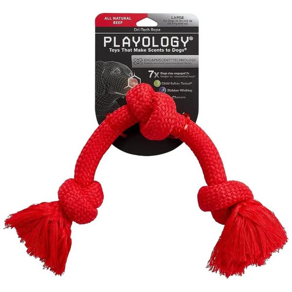 All-Natural Interacting Dog Toy with Fresh Scent for Heavy Chewers