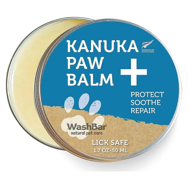 All-Natural Paw Balm Moisturizes and Repairs Dry, Cracked Dog Paws and Skin