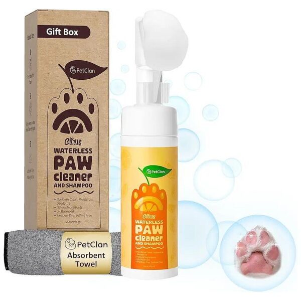 All-Natural Paw Cleaner for Dogs with No Harsh Chemicals