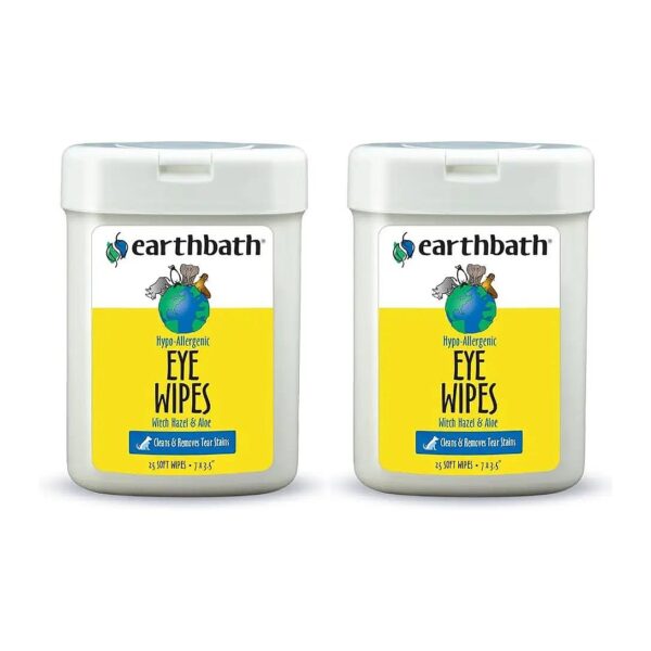 All-Natural Pet Eye Wipes for Cats and Dogs - Non-Toxic and Effective Tear Stain Remover